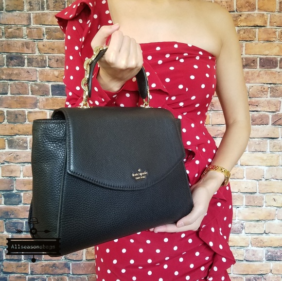 Kate spade kim murray black crossbody satchel bag - Picture 6 of 8